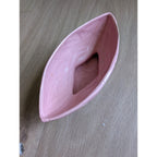 Art Deco Planter by RRP Co USA Pottery 10" Oval Planter Bowl Pink Glaze