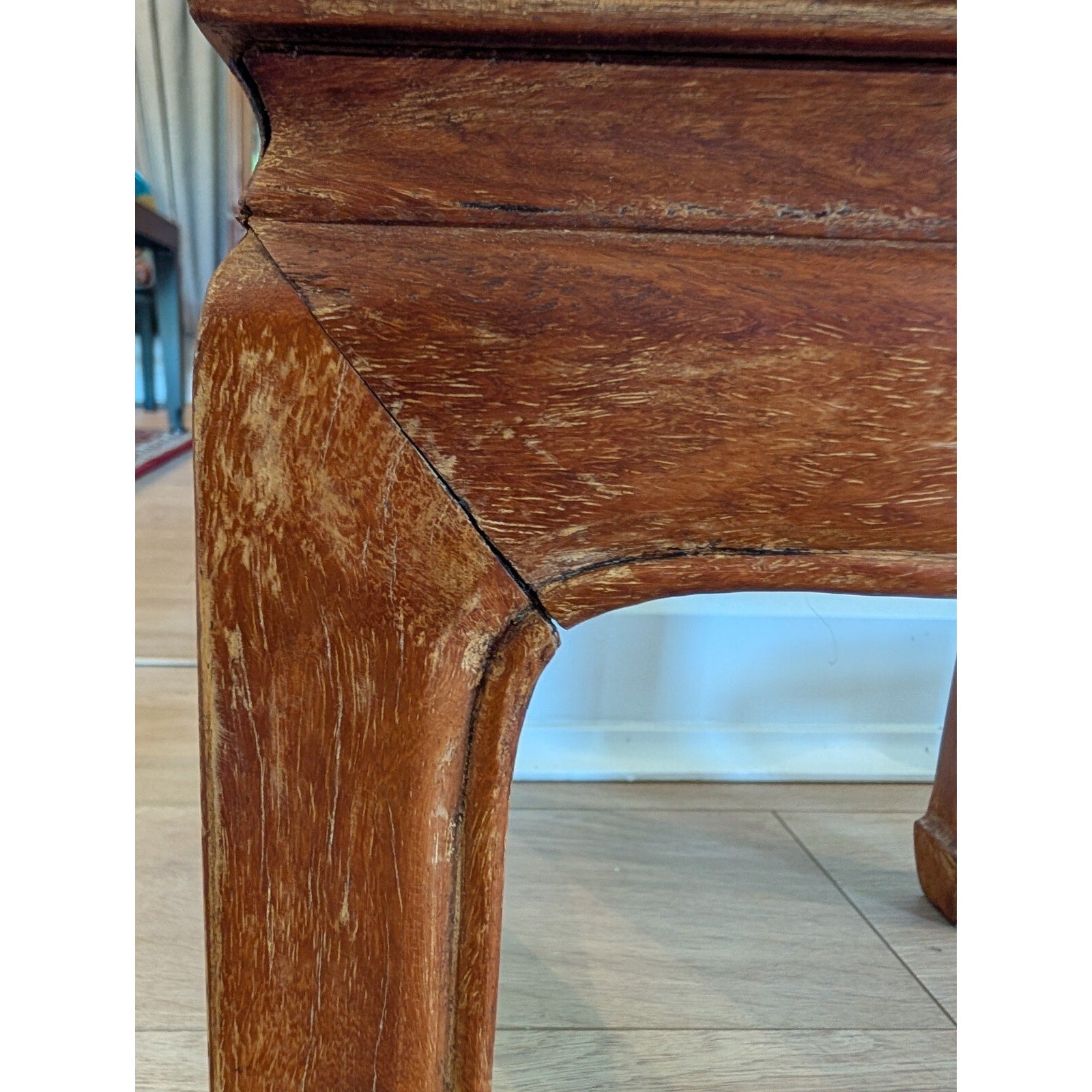 Antique Chinese Ming Style Small Side Table Vintage