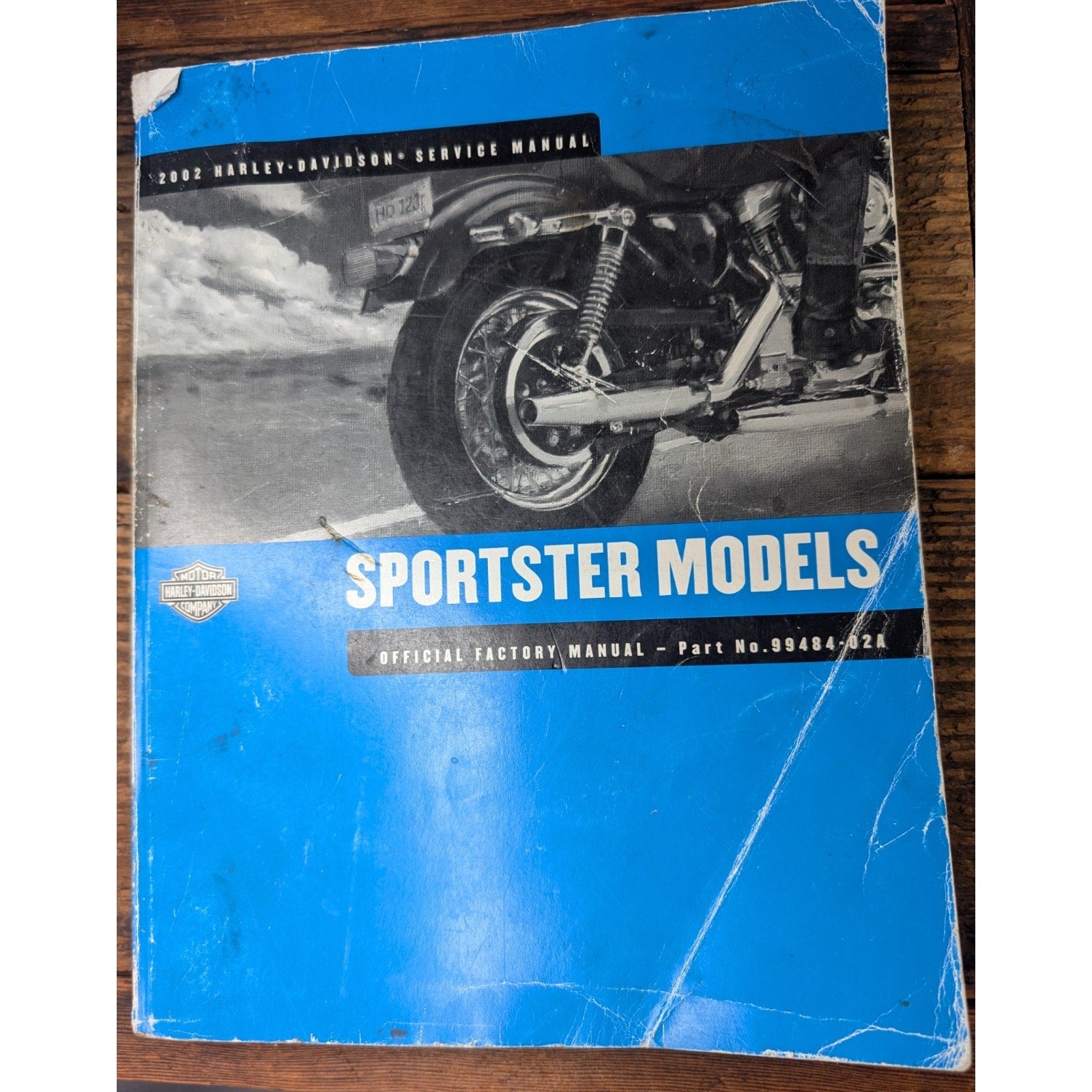 Official Harley-Davidson 2002 Sportster  Factory Manual