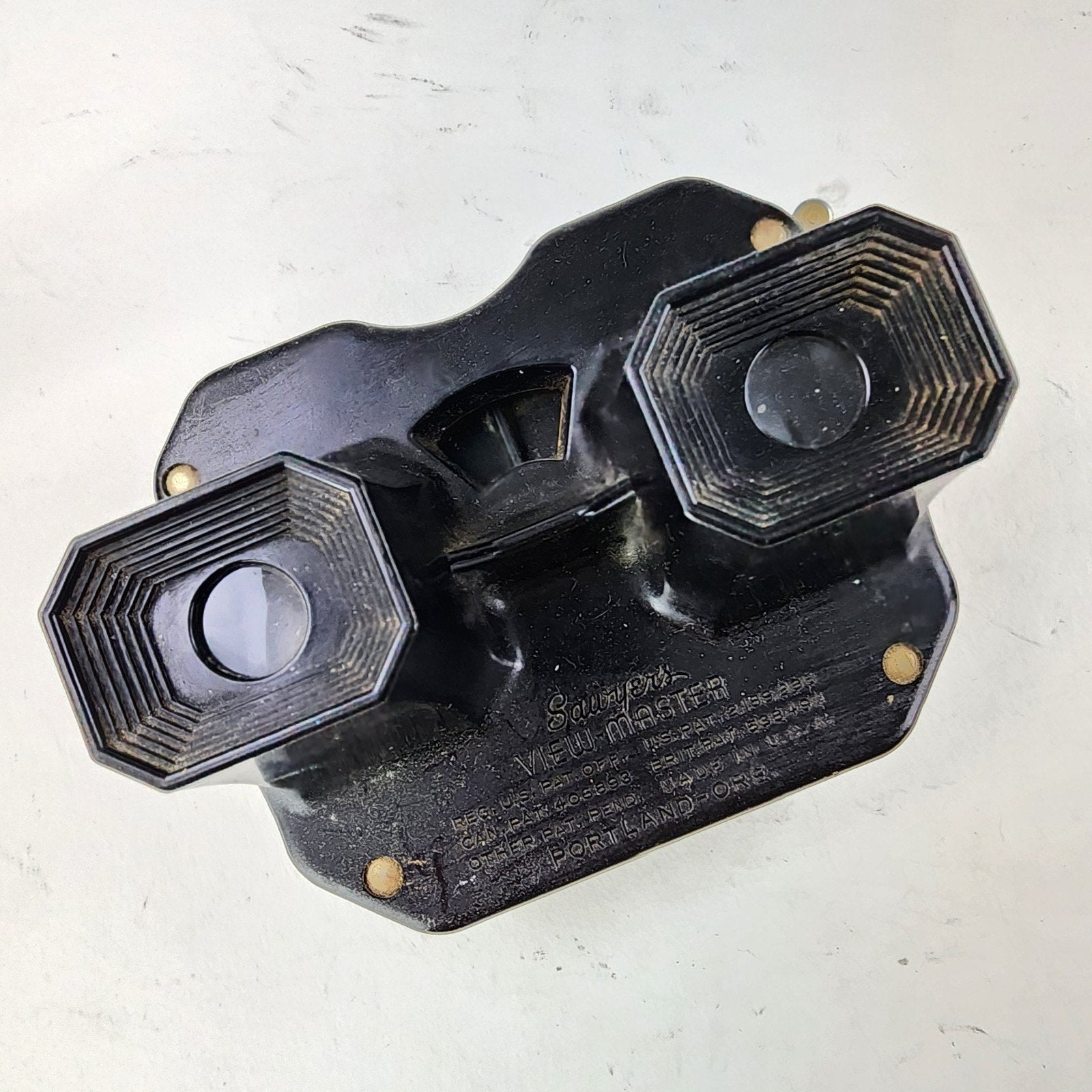 Vintage View Master Stereoscope Bakelite MCM Picture Viewer with Reels