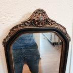 Antique Art Nouveau Carved Gilt Mirror Victorian