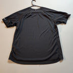 Large Nike Running Dri-Fit T-Shirt Black Vintage Mens Active Wear Short Sleeve
