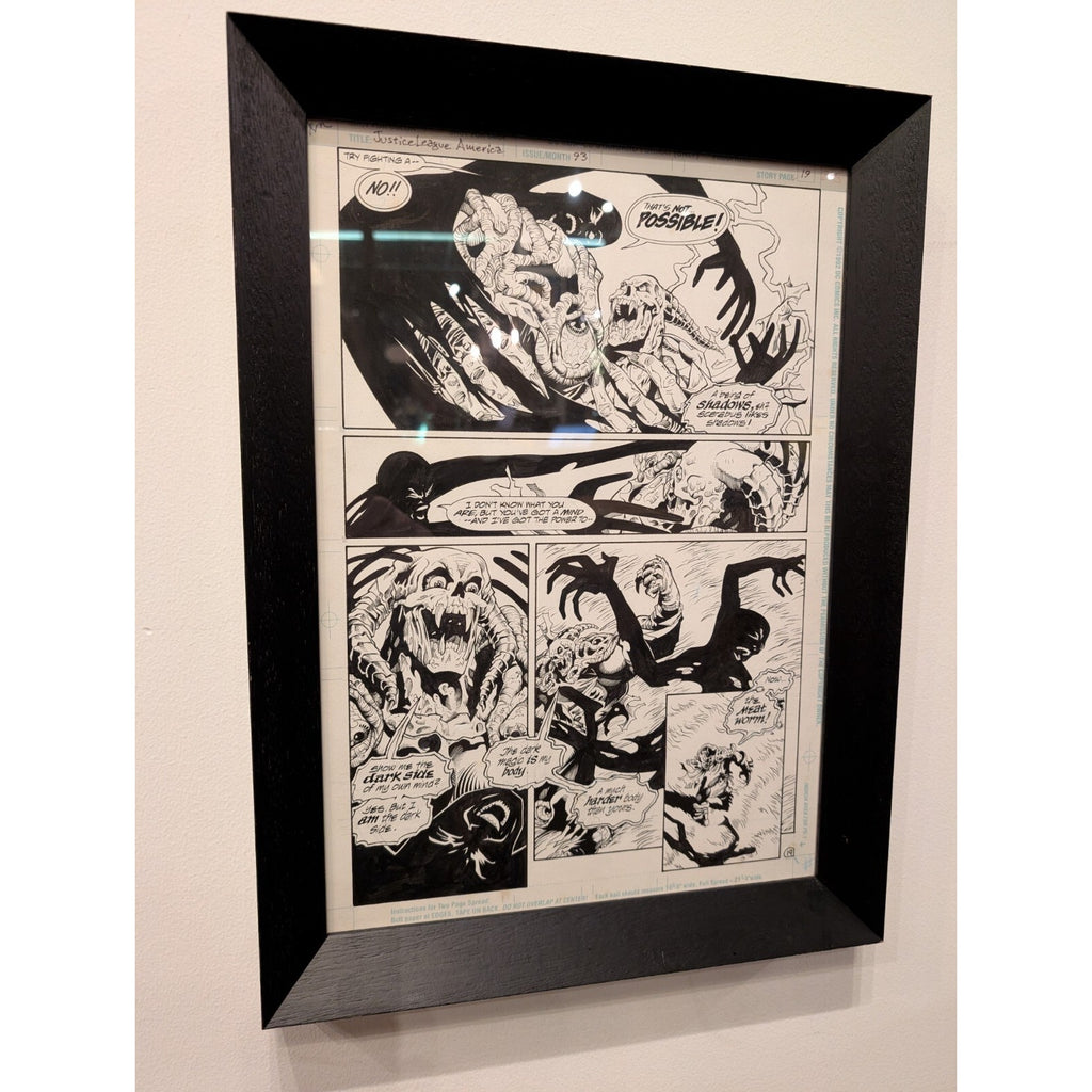 1993 Justice League America Original Comicbook Artwork - Page 19