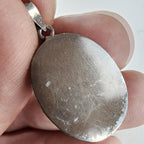 Steatite Egyptian Scarab Beetle Sterling Silver 925 Faience Pendant