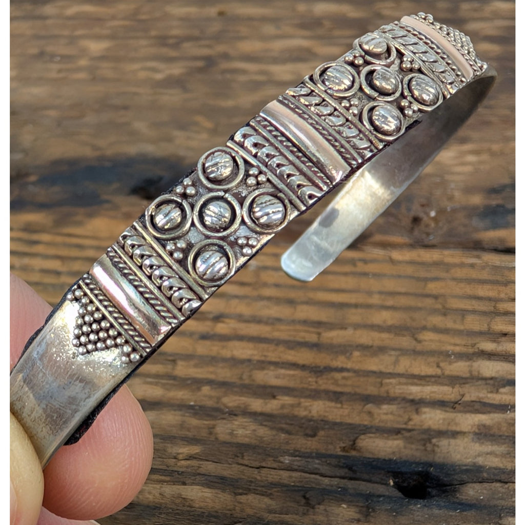 Diament Sterling Silver 925 Cuff Bracelet New by Designer Sklep Jubilerski