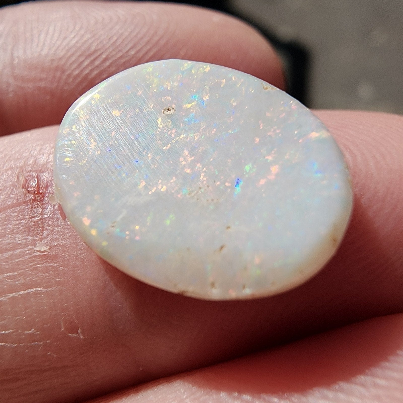4.5ct Natural Australian Opal Cabochon Loose Stone 16mm x 12mm