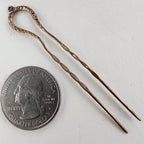 Gold Filled Victorian Hairpin Stick Pin Antique Edwardian for Eyeglasses