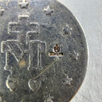 Catholic Sterling Silver 925 Miraculous Medal Vintage 1830 Jesus
