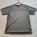 Large Nike Running Dri-Fit T-Shirt Black Vintage Mens Active Wear Short Sleeve