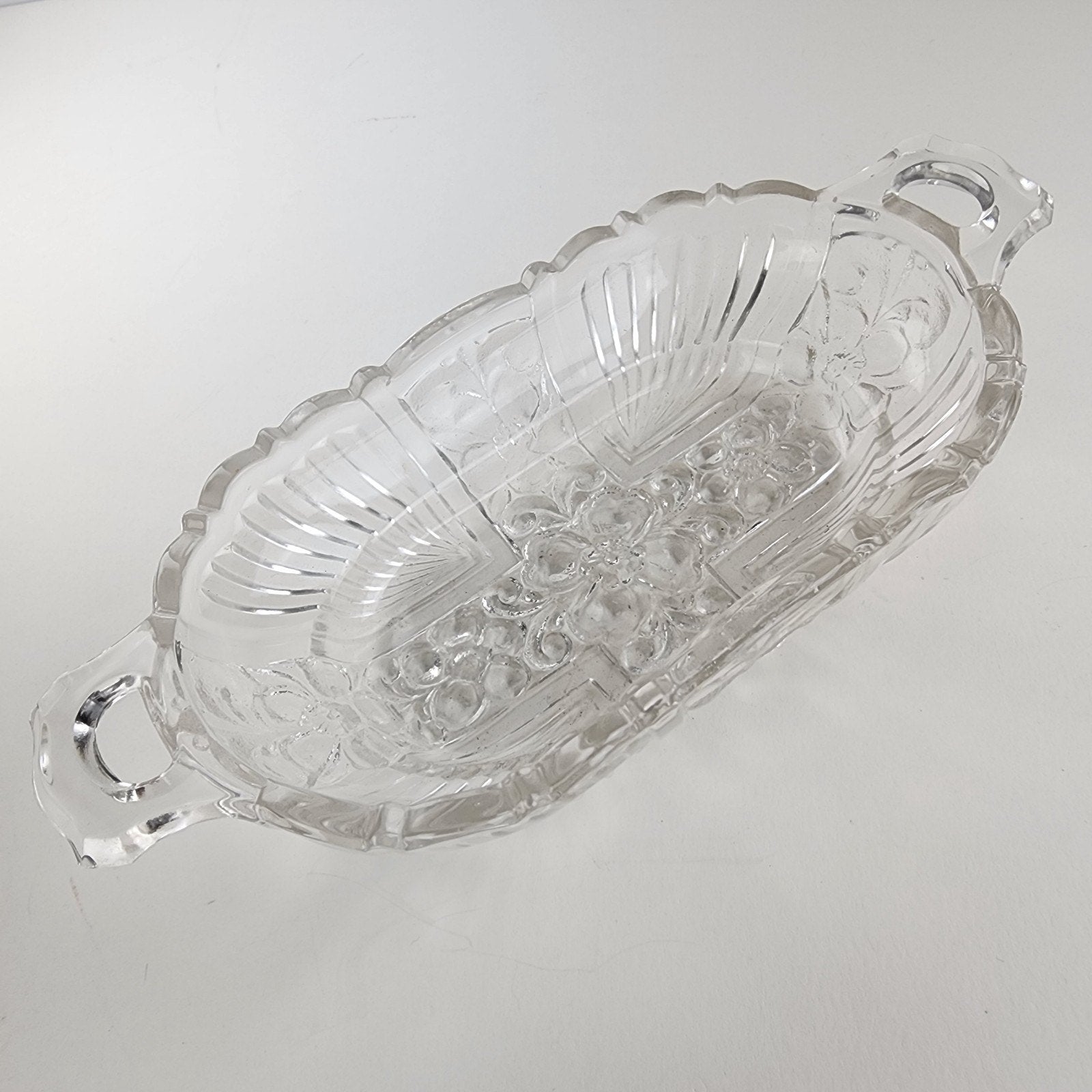 Indiana Glass Killarney Vintage Candy Dish