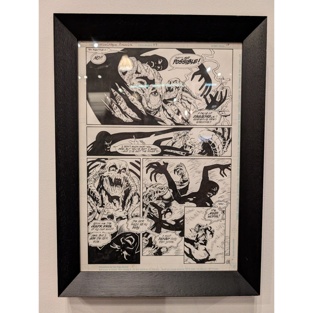 1993 Justice League America Original Comicbook Artwork - Page 19