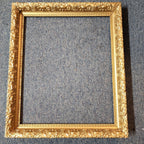 Antique Rococo Baroque Ornate Gold Frame 23" x 27" Painting Picture