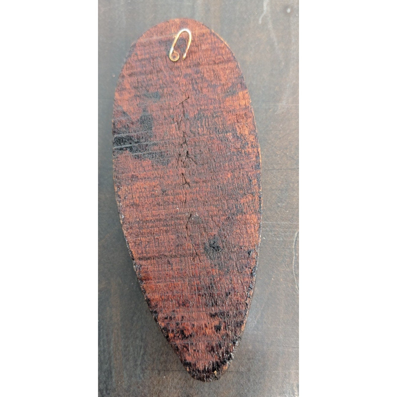 Midcentury Jamaican Carved Wall Hanging Face MCM