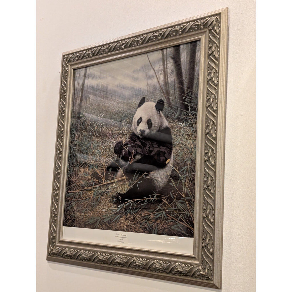Charles Frace Print "Chinese Treasure" Signed Numbered 1989 Panda Bear w/ COA