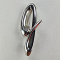 J Initail Designer Sterling Silver 925 Brooch Vintage Pin