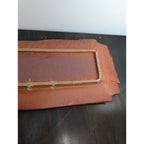 Handmade Studio Pottery Fall Leaves Tray Autumn Colors