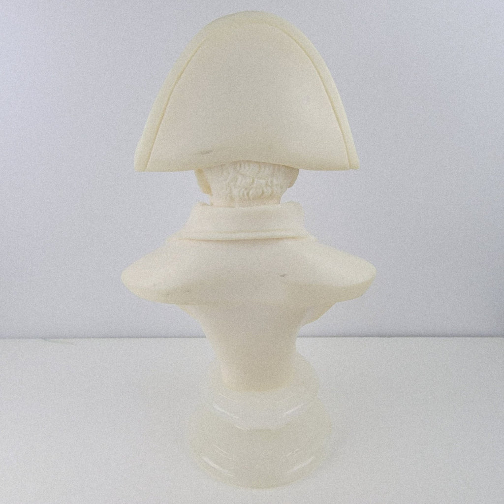 6" Napoleon Bonaparte Bust Vintage Marble Base Figure