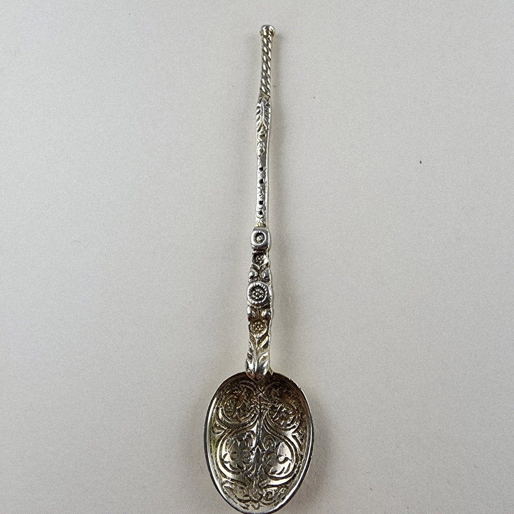 1901 Chester UK Coronation Spoon Sterling Silver 925 Antique