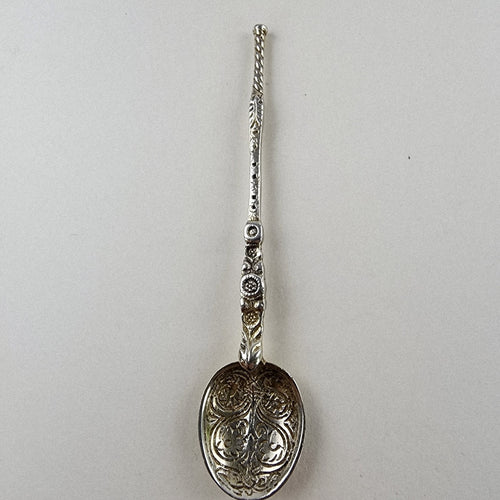 1901 Chester UK Coronation Spoon Sterling Silver 925 Antique