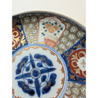Japanese IMARI Porcelain Plate 7" Arita Hand Painted Pair