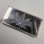 Vintage 1/4 Troy Ounce .999 Fine Silver Bar Legalize It Leaf Bullion