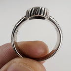 Vintage Brighton Twisted Wire Shield Ring Size 8 1/2 in Sterling Silver 925