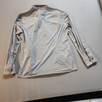 Hugo Boss Mens 16.5/42 Button Down Slim Fit Gray Long Sleeve Outdoor Shirt