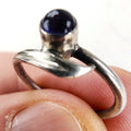 Vintage Amethyst Birthstone Ring Size 5 1/2 in Sterling Silver 925