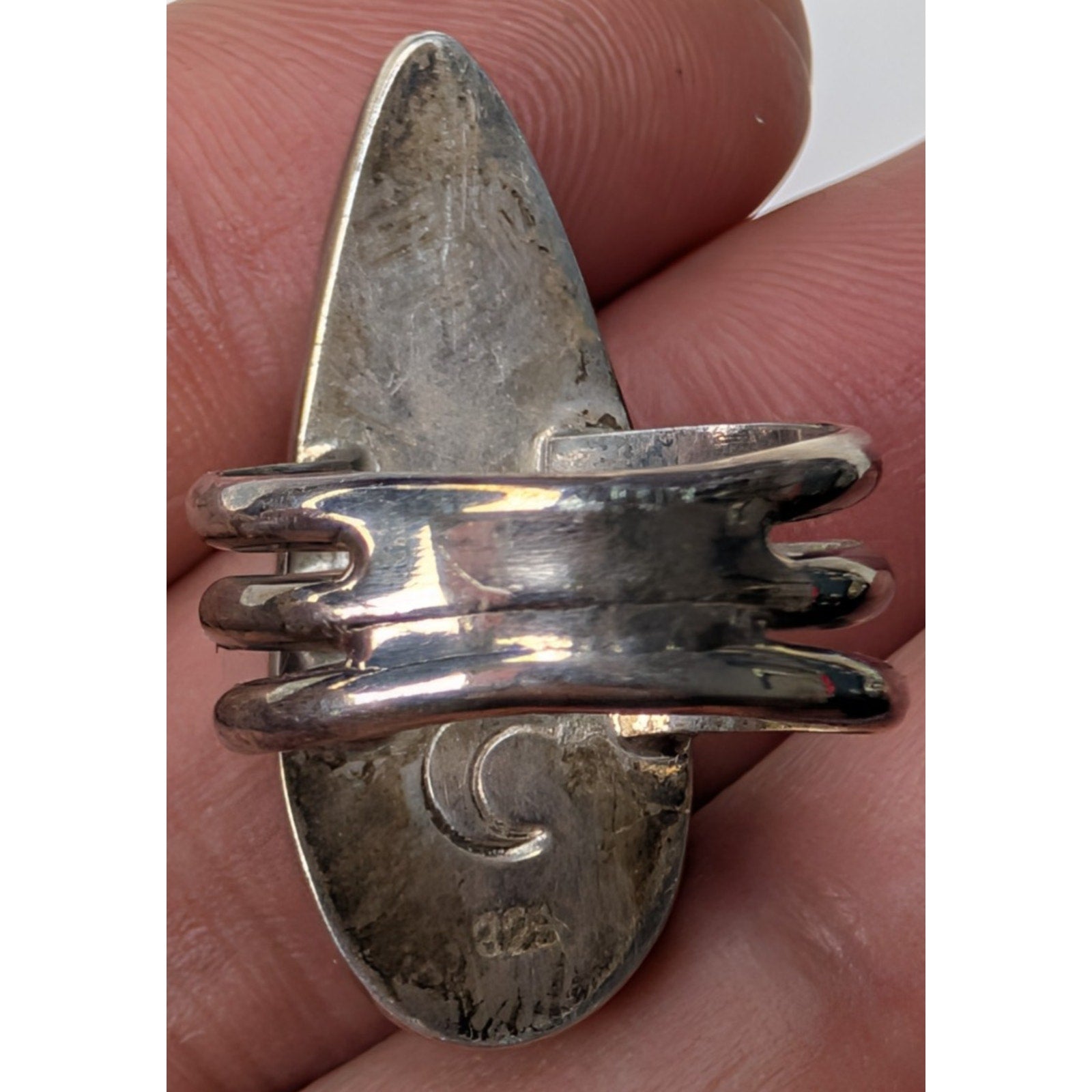 Royston Turquoise Sterling Silver 925 Native Ring Size 7 by Ruben Castillo