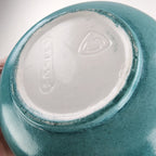 6" Fulper Stangl Teal Turquoise Glaze Bowl Art Deco Period Bowl