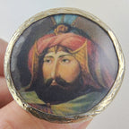 Sultan Murad IV Ring Sterling Silver 925 Adjustable Size 7 Vintage