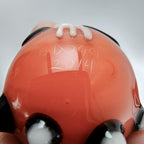 37mm M&M's Man Space Dichroic Marble Signed B Dogg 2014 Borosilicate Glass Art