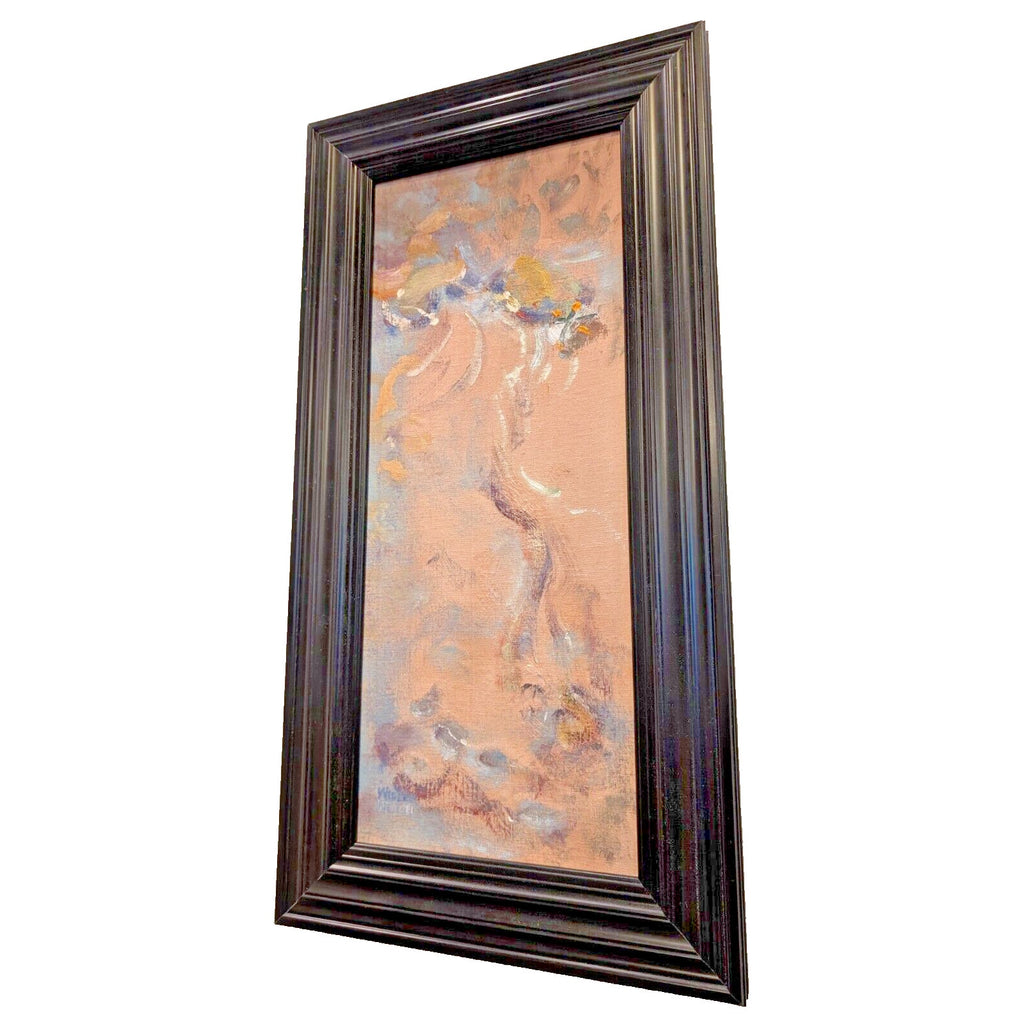 Impressionist Painting Diane Widler Wenzel Happy Shower Sounds 15" x 30"