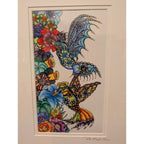 Pete Hinds Limited Edition Hummingbird Print – Signed & Pete Hinds23/200 Framed