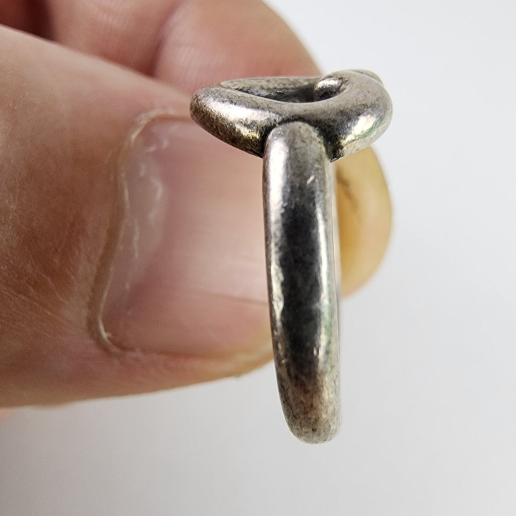 James Avery Open Heart Ring Size 6 1/4 Sterling Silver 925 Retired Vintage