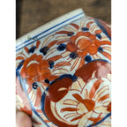 19th C. Japanese Porcelain Imari Ginger Jar Meiji Period 5" Without Lid