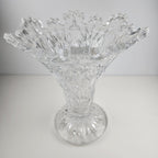 9" Crowned Crystal Vase by Shannon Crystal Czech Republic