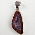 Natural Quartz Druzy Sterling Silver 925 Pendant Vintage