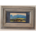 Vincent Scurr Mixed Media Watercolor Landscape Painting Framed