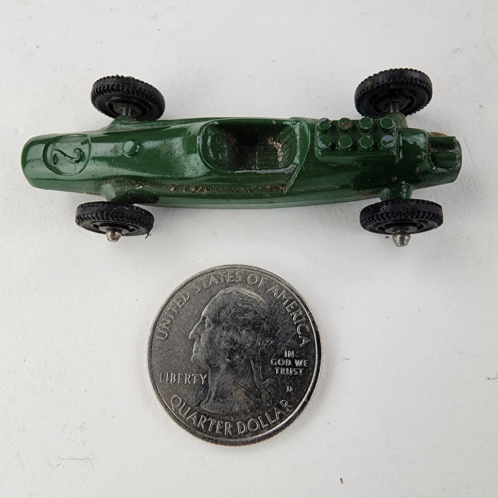 1940s TootsieToy Open Wheel Indy Racer Midget Rubber Tires Car USA Die Cast Toy
