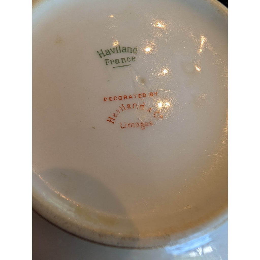 LIMOGES Haviland Autumn Leaf hand Painted Creamer