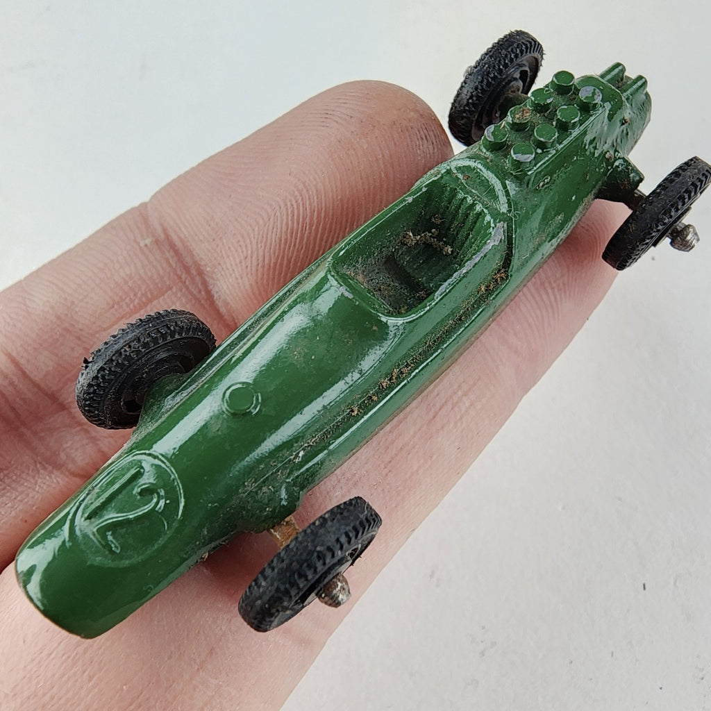 1940s TootsieToy Open Wheel Indy Racer Midget Rubber Tires Car USA Die Cast Toy