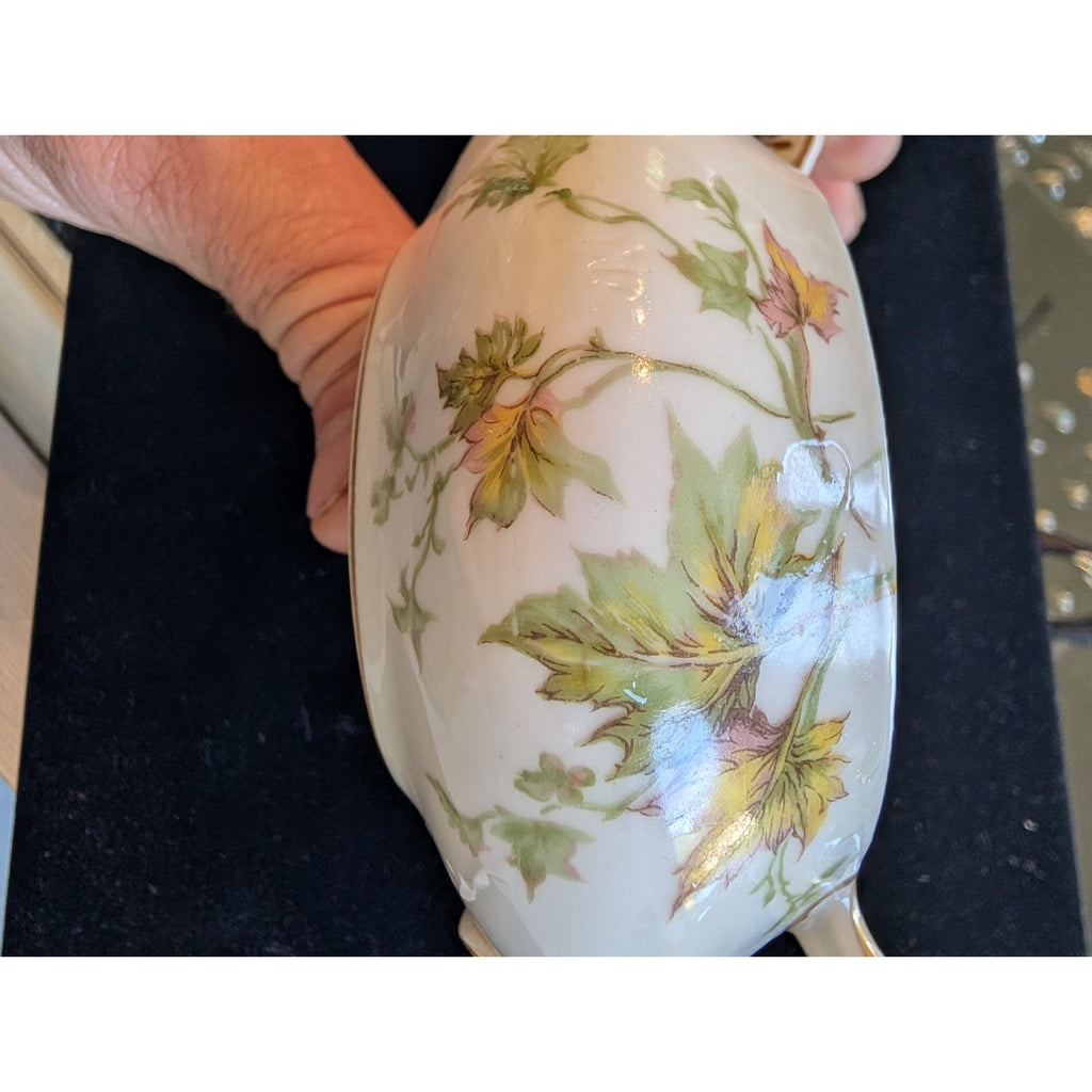 LIMOGES Haviland Autumn Leaf hand Painted Creamer