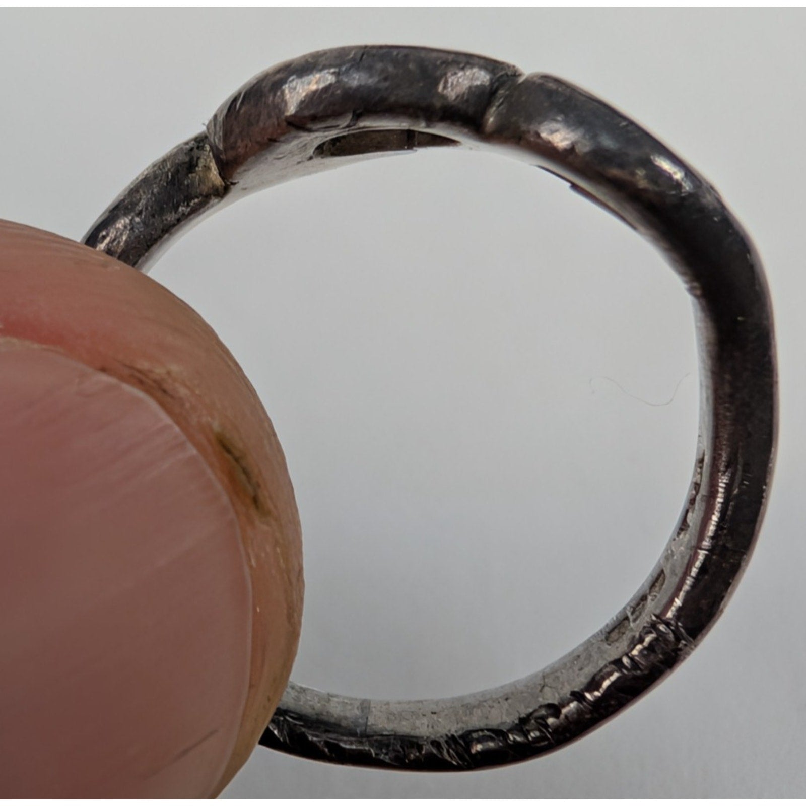 Vintage Thai Scrollwork Sterling Silver 925 Ring Size 5 1/2