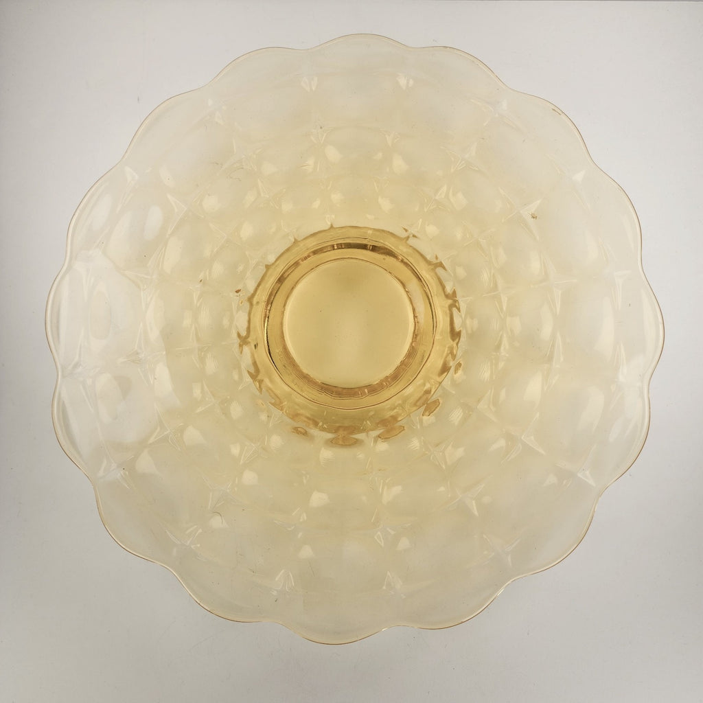 Vintage Indiana Glass Tiara Constellation Footed serving Cake Plate