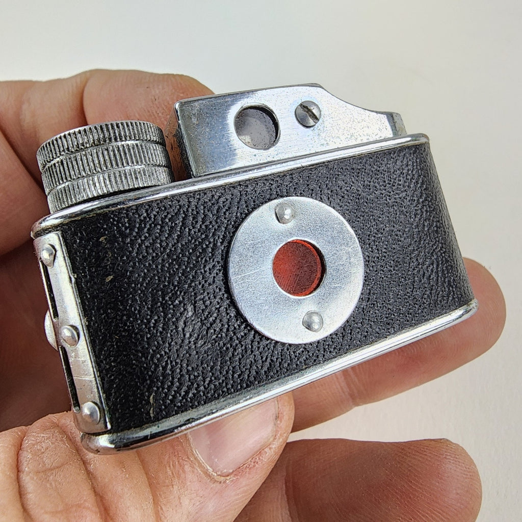 Hit Mini Spy Camera with Leather Logo Case Subminiature Japan