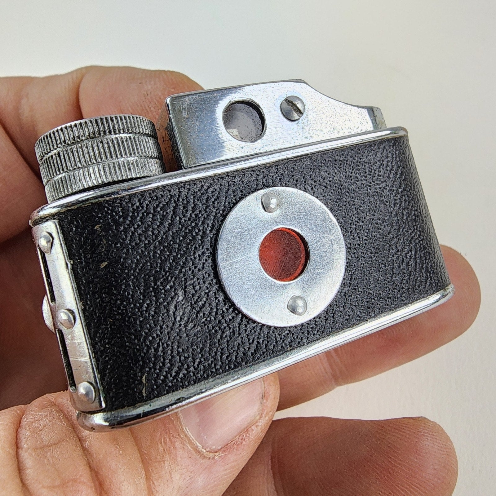 Hit Mini Spy Camera with Leather Logo Case Subminiature Japan