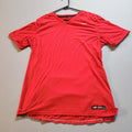 Large Nike Running Dri-Fit T-Shirt Red Vintage Mens Active Wear Short Sleeve