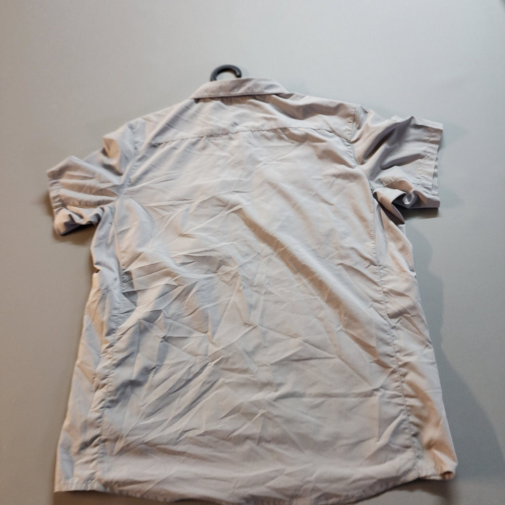 Mountain Hardware Large Gray Button Down Outdoor Shirt Mens Active Wear