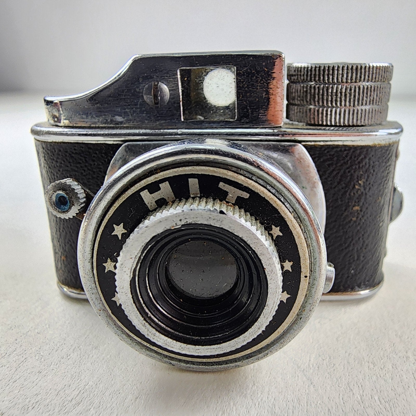 Hit Mini Spy Camera with Leather Logo Case Subminiature Japan